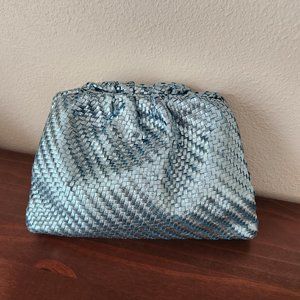 Anthropologie Metallic Frankie Clutch